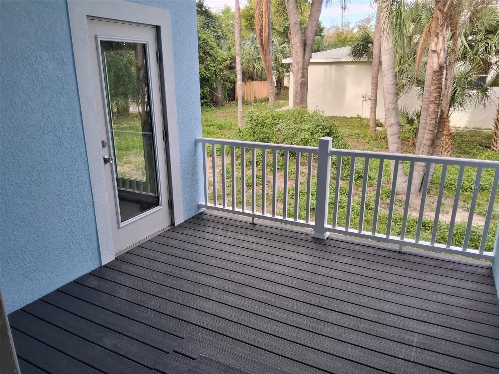 back door leads to side entry garage - 383 GEORGIA AVE, CRYSTAL BEACH