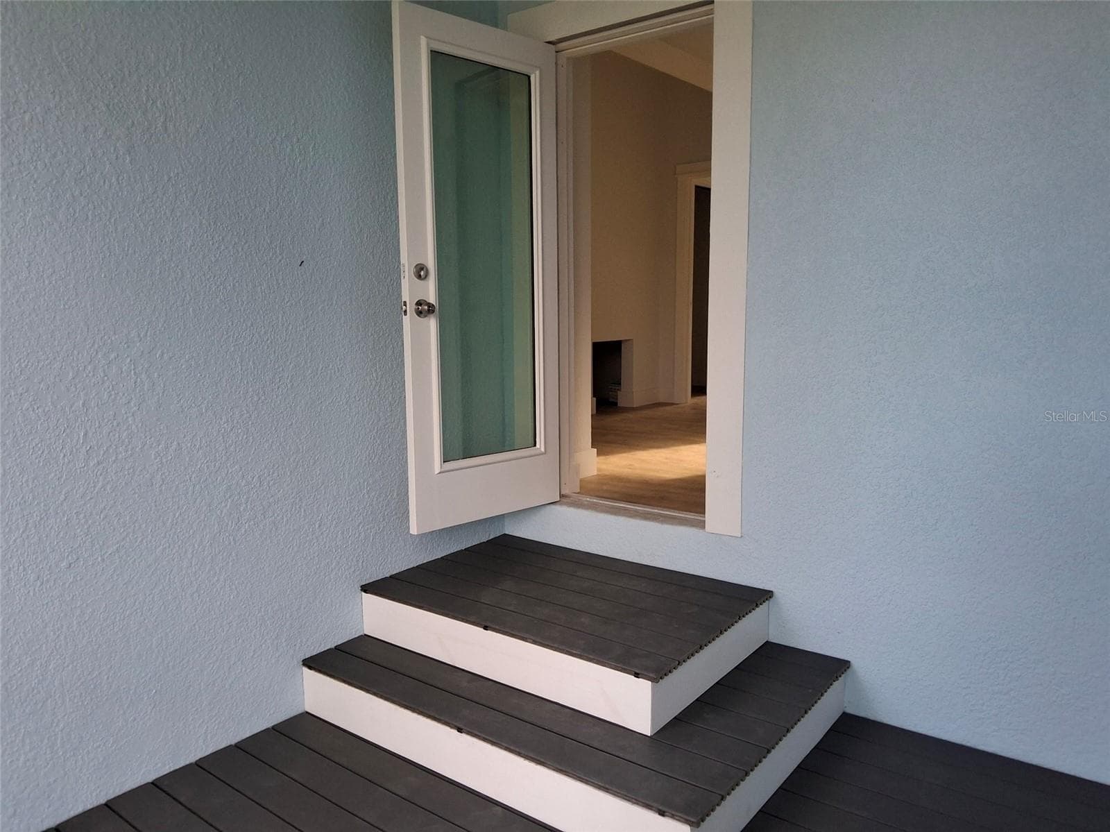 back door and breezeway to garage door - 383 GEORGIA AVE, CRYSTAL BEACH