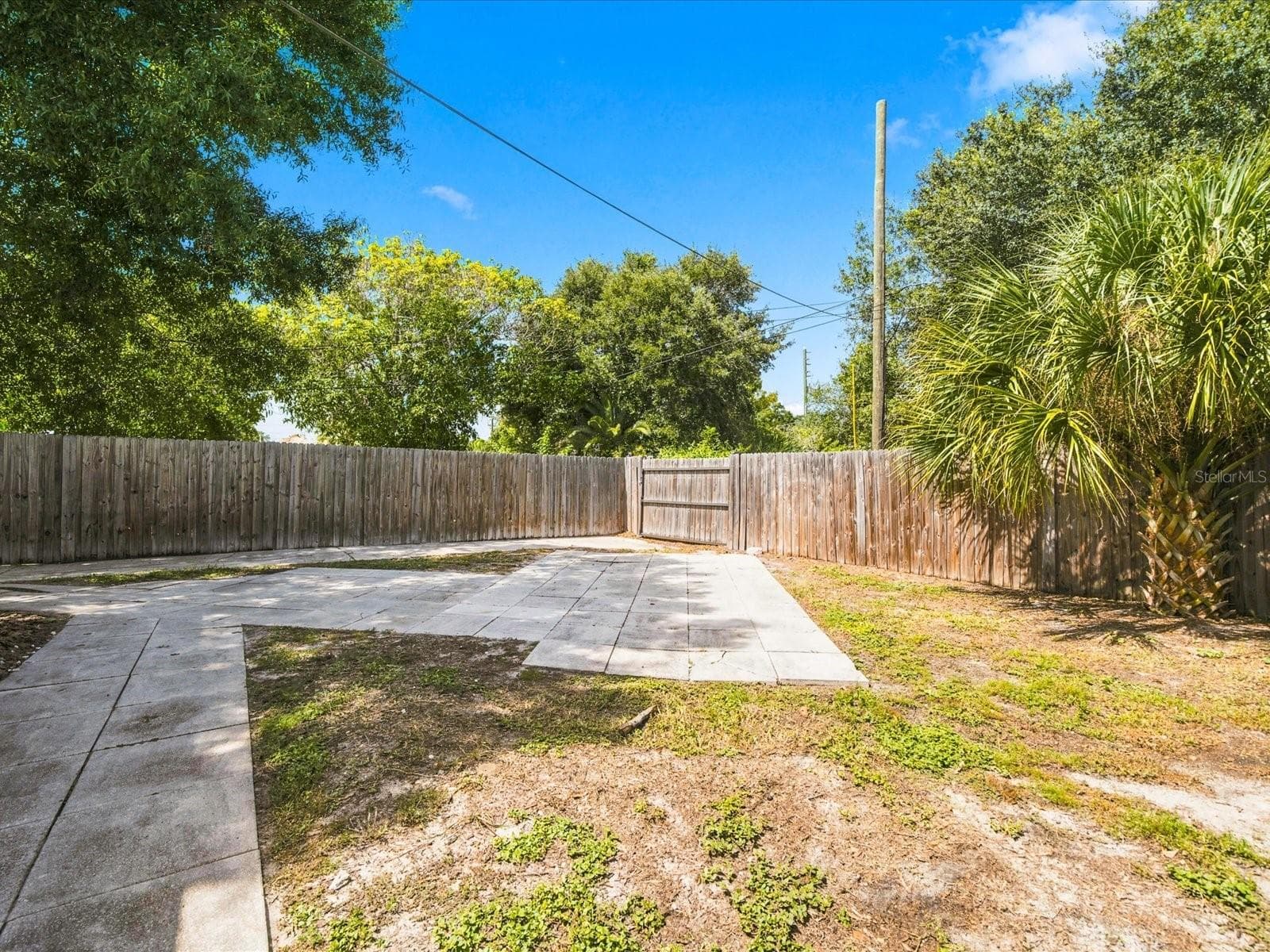 Backyard - 1525 56TH ST S, GULFPORT
