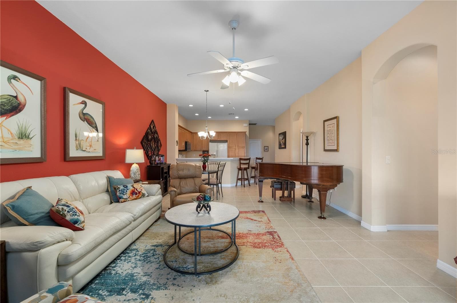Ceiling fans throughout - 24024 BUCKINGHAM WAY, PORT CHARLOTTE