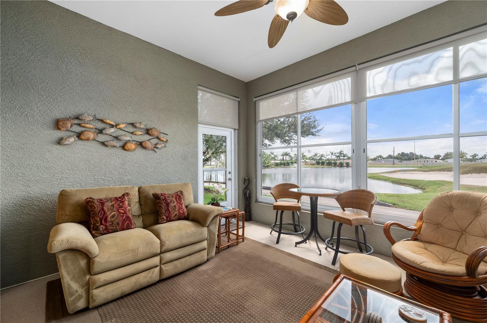 Lovely water and golf course views, solar blinds - 24024 BUCKINGHAM WAY, PORT CHARLOTTE