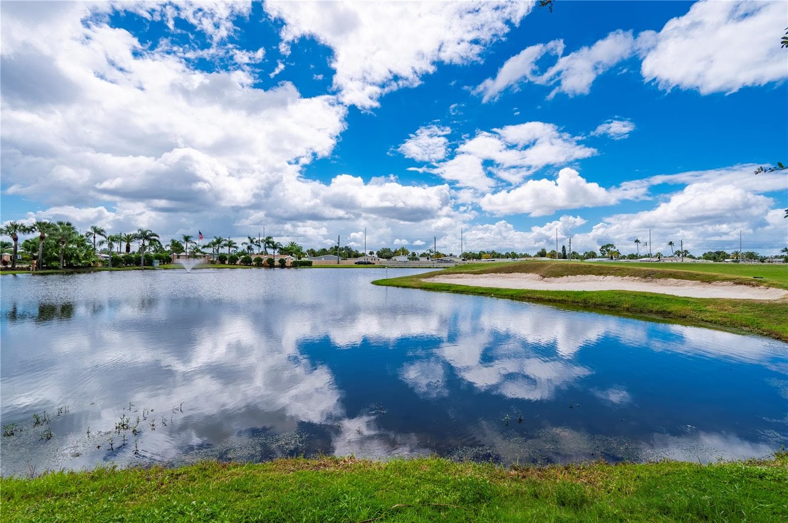 View from back yard - 24024 BUCKINGHAM WAY, PORT CHARLOTTE