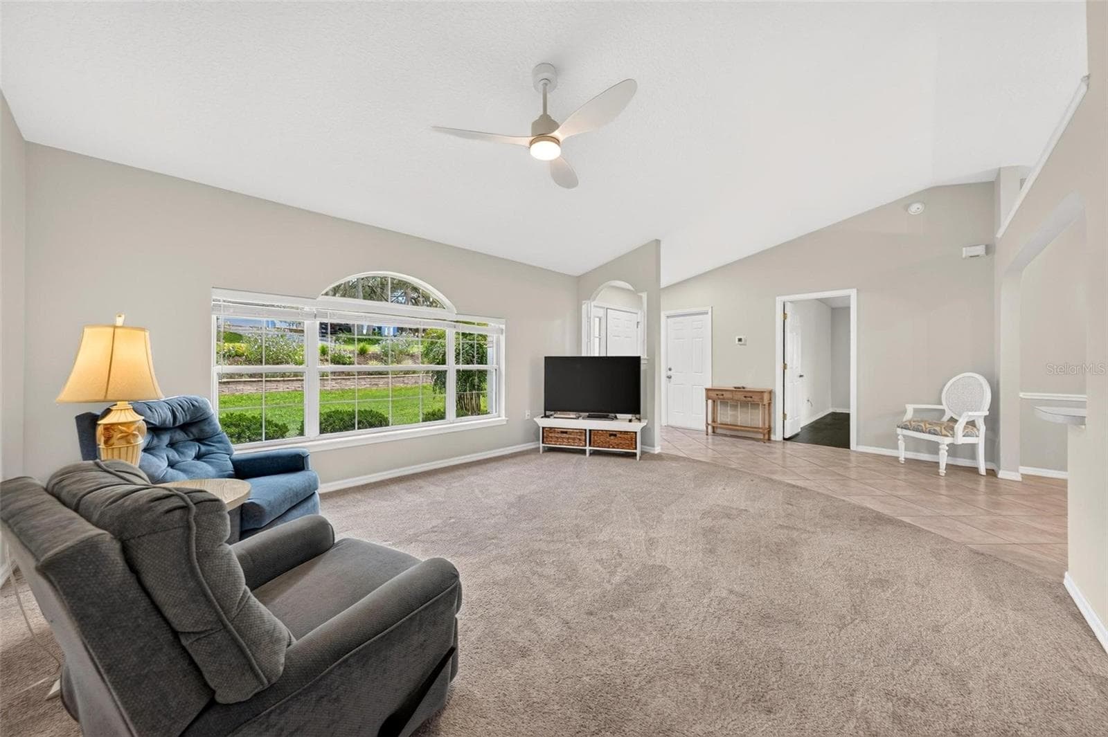 Living room - 211 HANGING MOSS LN, LADY LAKE