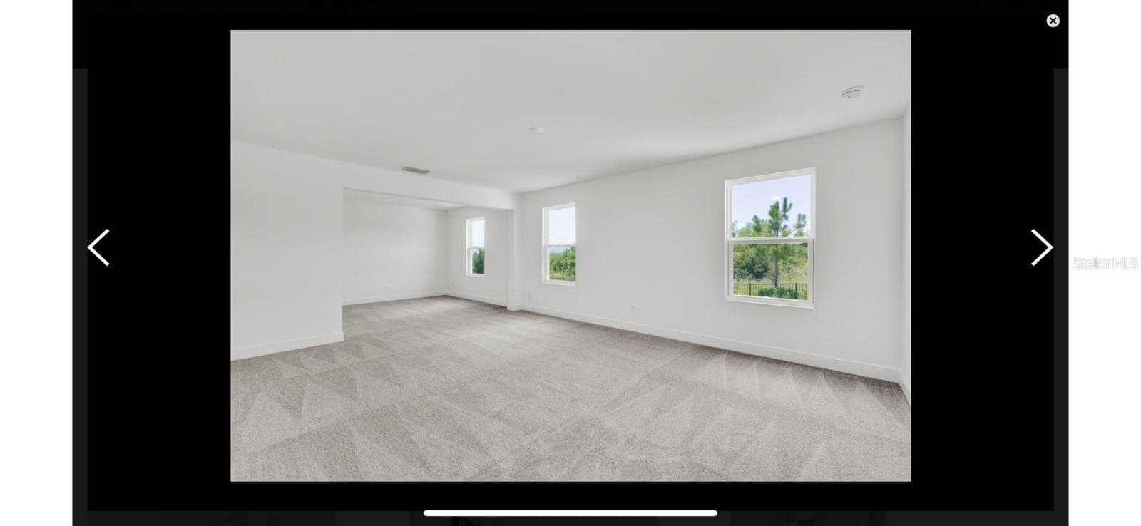Primary Bedroom with Seating/office area - 368 LEMONGRASS RD, MINNEOLA