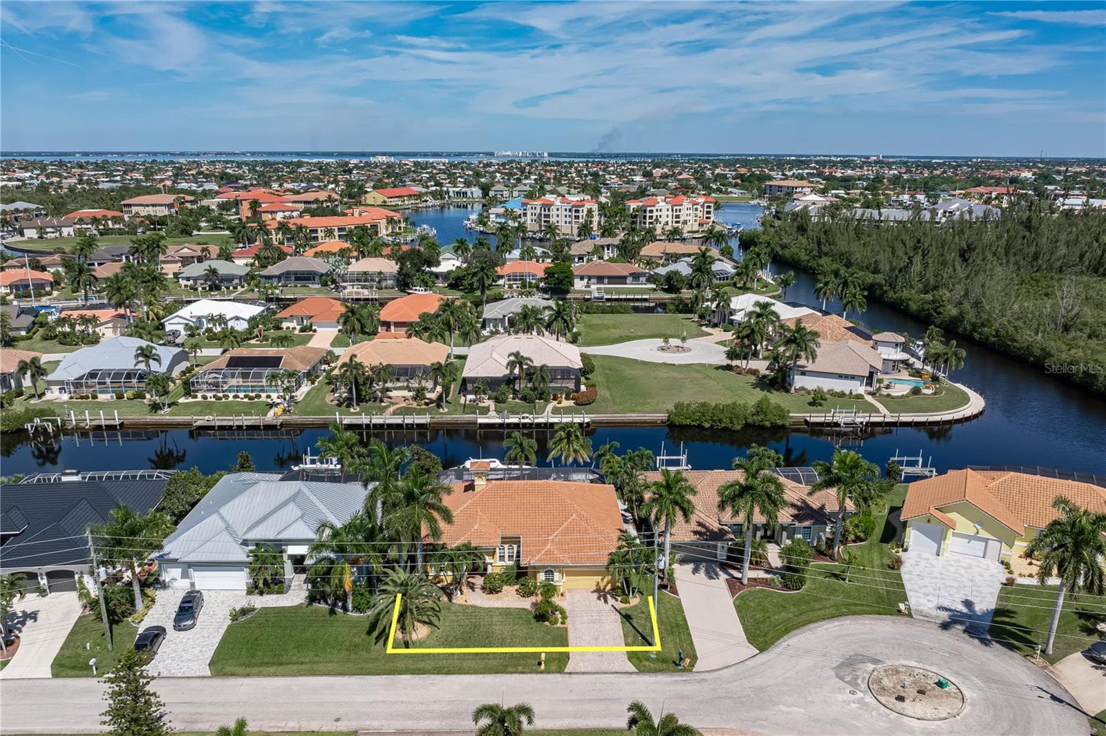 Sailboat access, waterfront home in PGI - 1448 KIWI CT, PUNTA GORDA