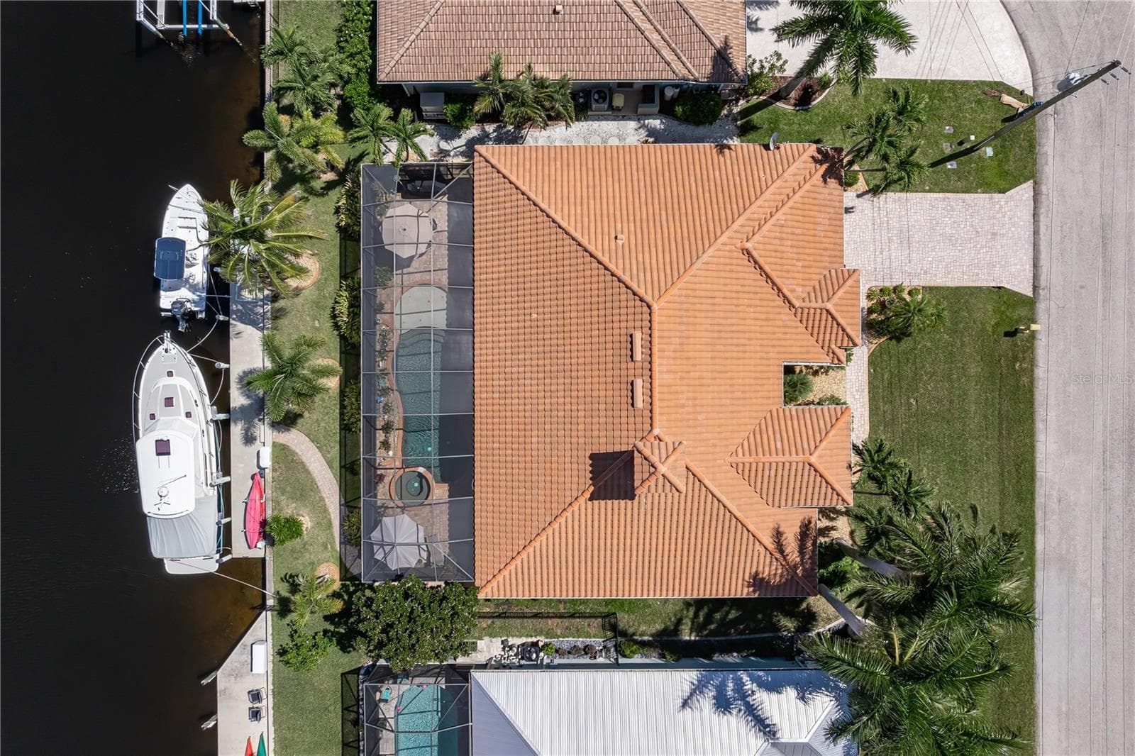 Birds eye view of home - 1448 KIWI CT, PUNTA GORDA