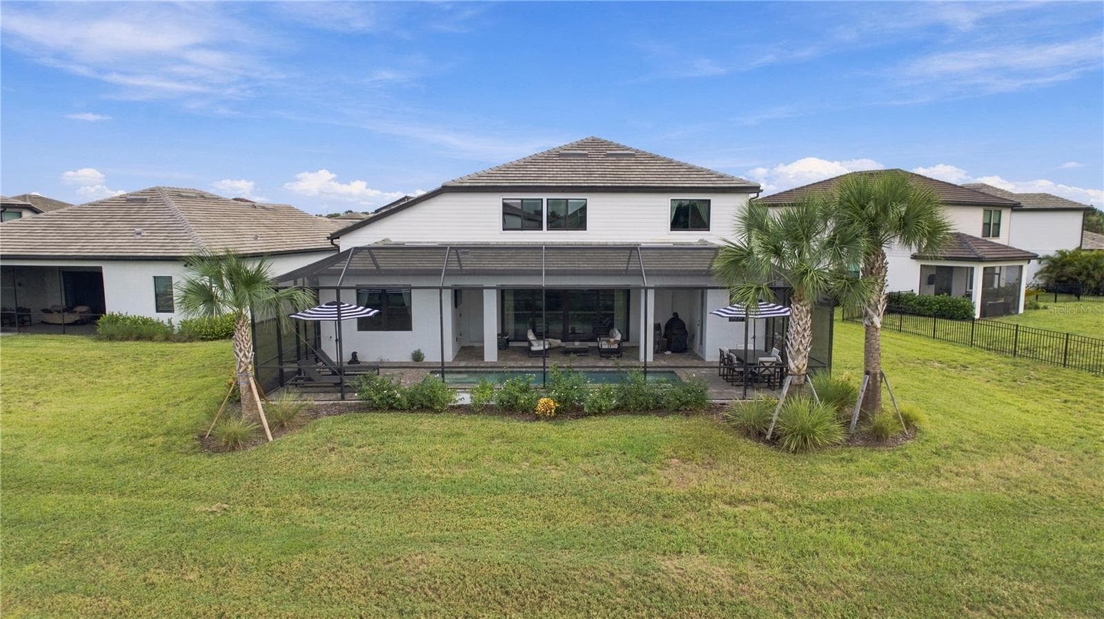 Backyard - 5839 SILVERSIDE PINE CT, LAKEWOOD RANCH