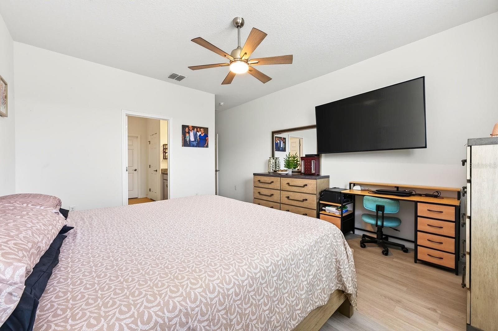 The Primary Bedroom provides a PEACEFUL RETREAT with a private en-suite bath. - 33384 COUNTRY HOUSE DR, SORRENTO