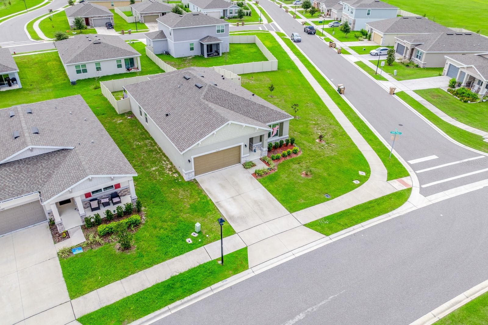 Aerial view of the home. - 33384 COUNTRY HOUSE DR, SORRENTO