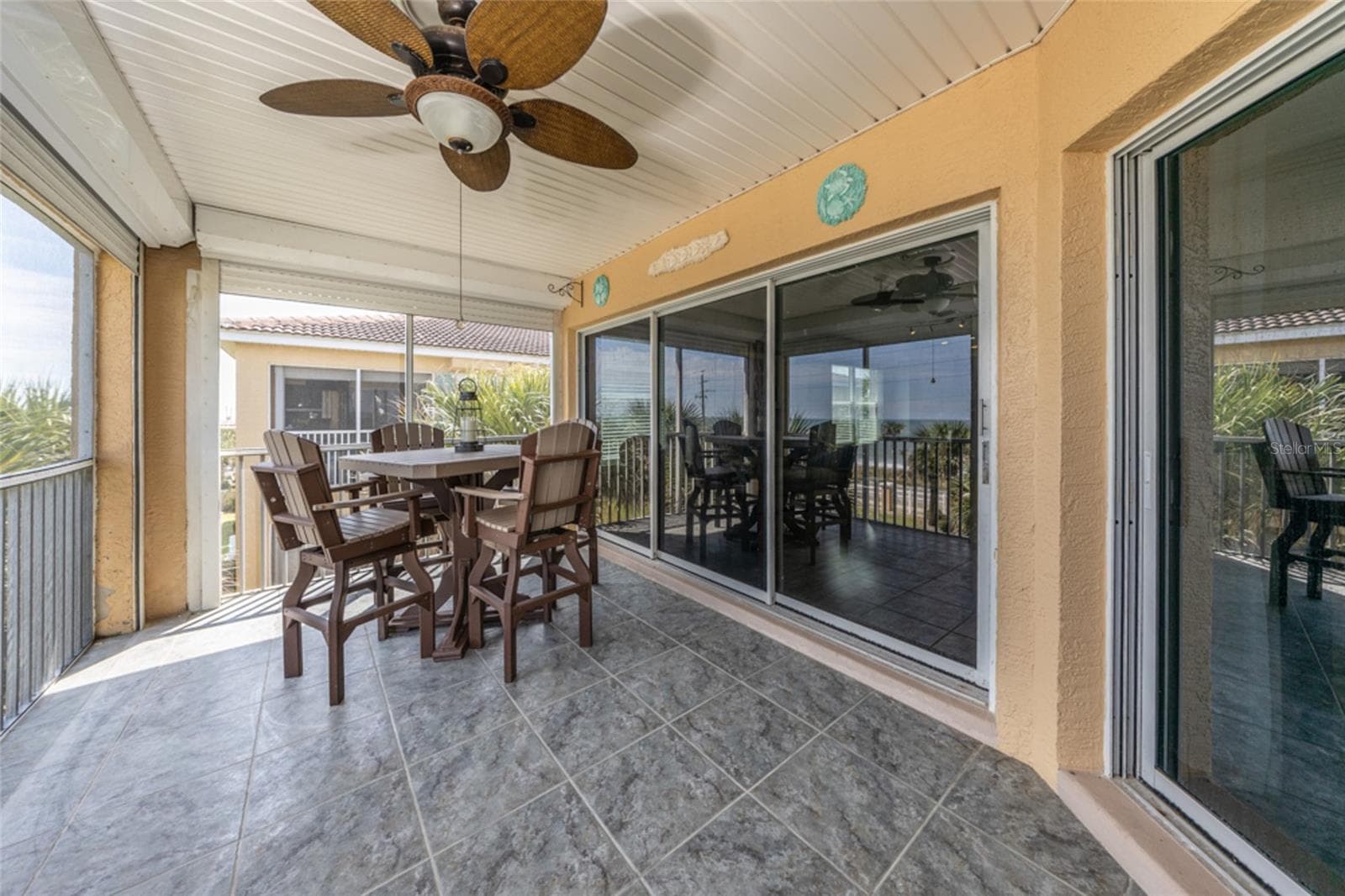 Large Patio Off Livingroom - 3651 S CENTRAL AVE #309, FLAGLER BEACH