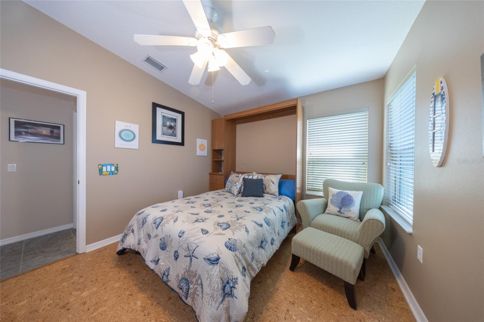 Second Guest Bedroom w/Murphy Bed - 3651 S CENTRAL AVE #309, FLAGLER BEACH