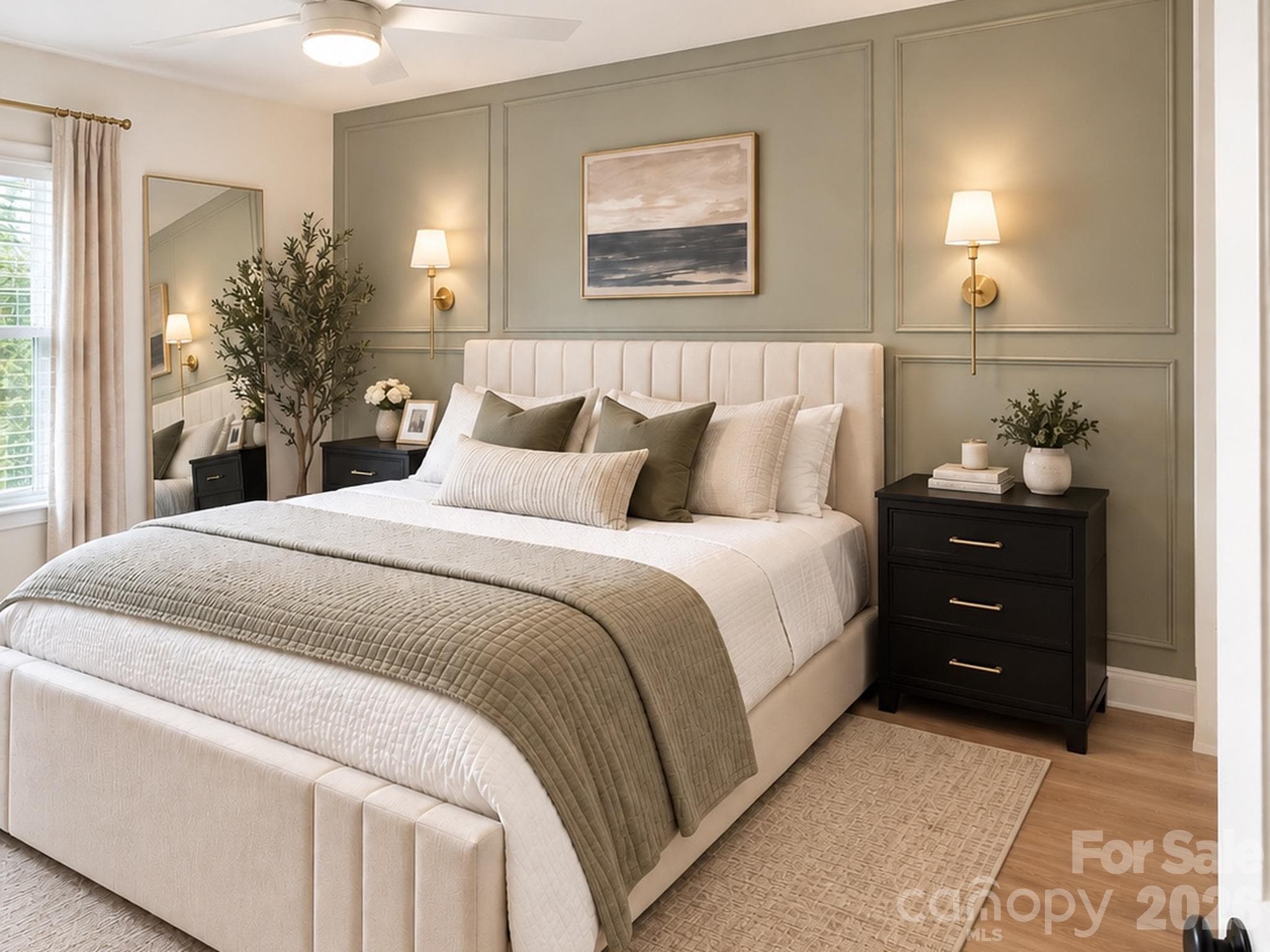 Primary Bedroom - Main Floor - 11101 Sevilla Court, Charlotte