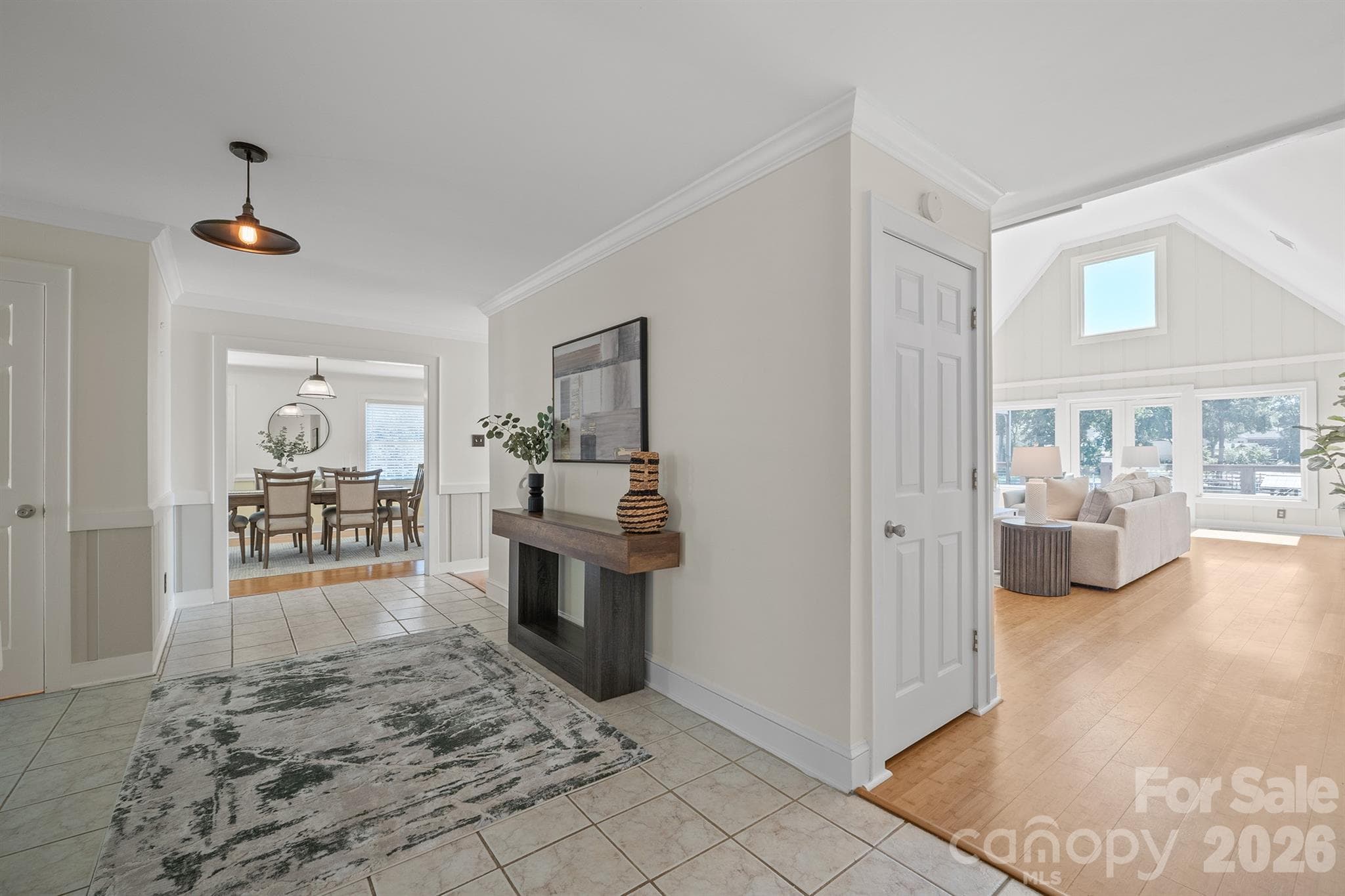 View to Great room , basement door and the Dining room - 20919 Island Forest Drive, Cornelius