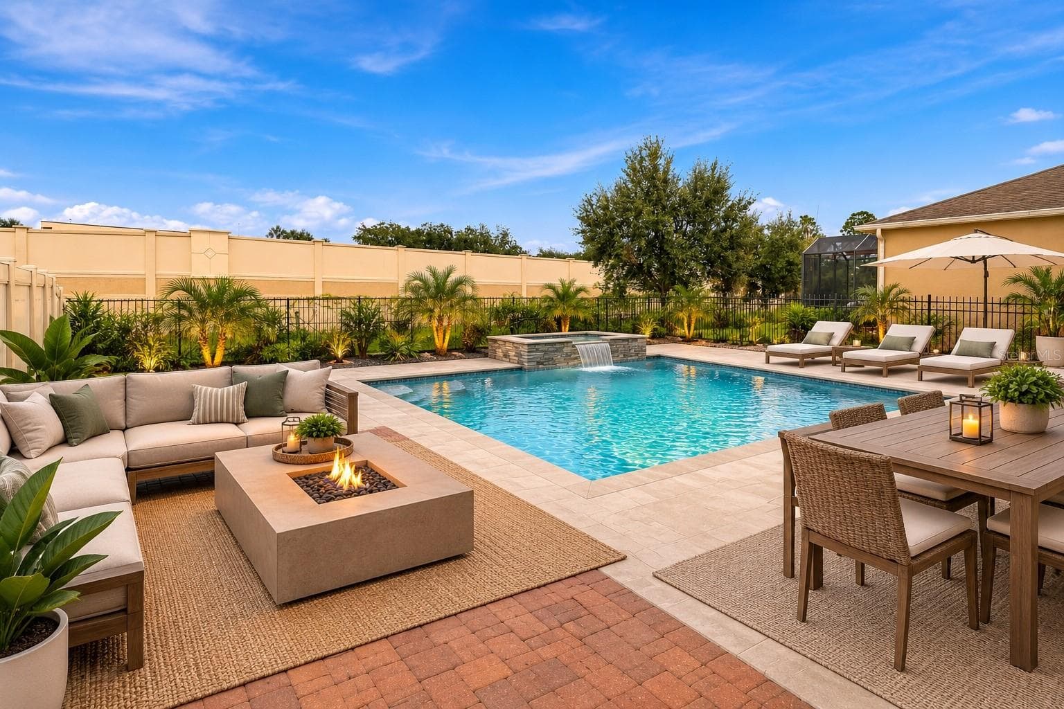 Virtual Stage Patio #1 - 6049 FENDER CT, ORLANDO