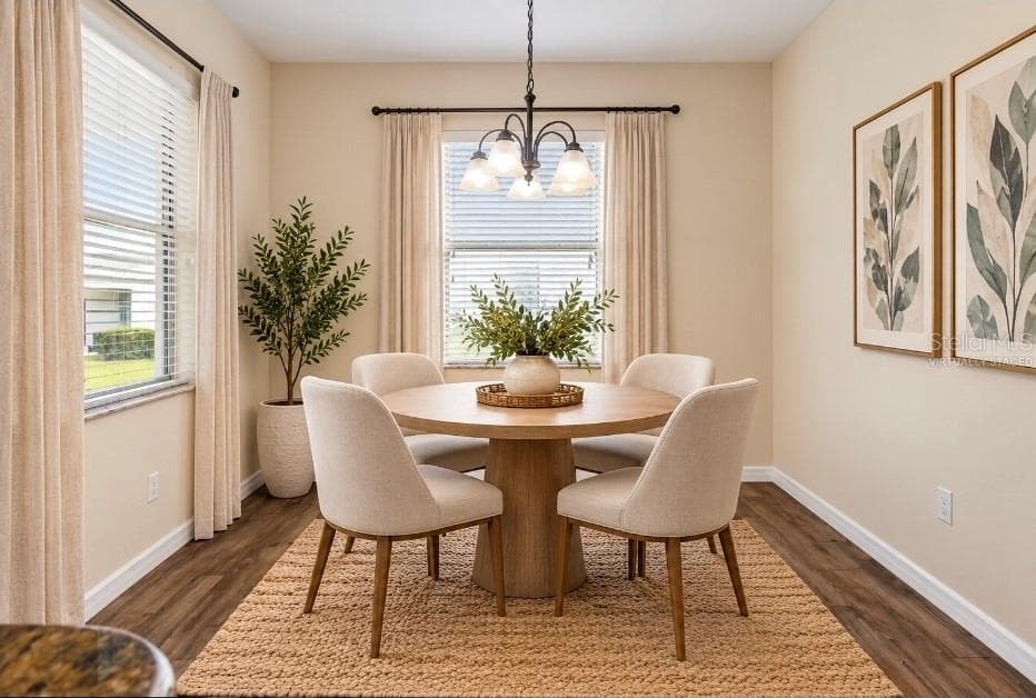 VIRTUALLY STAGED Dinette - 15515 CAMPDEN ST, WINTER GARDEN