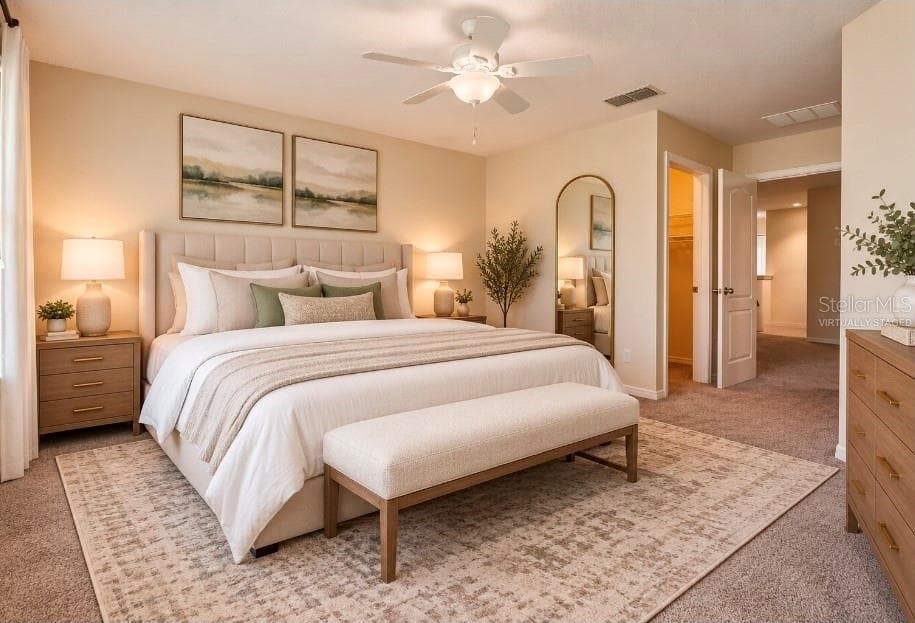 VIRTUALLY STAGED Primary suite - 15515 CAMPDEN ST, WINTER GARDEN