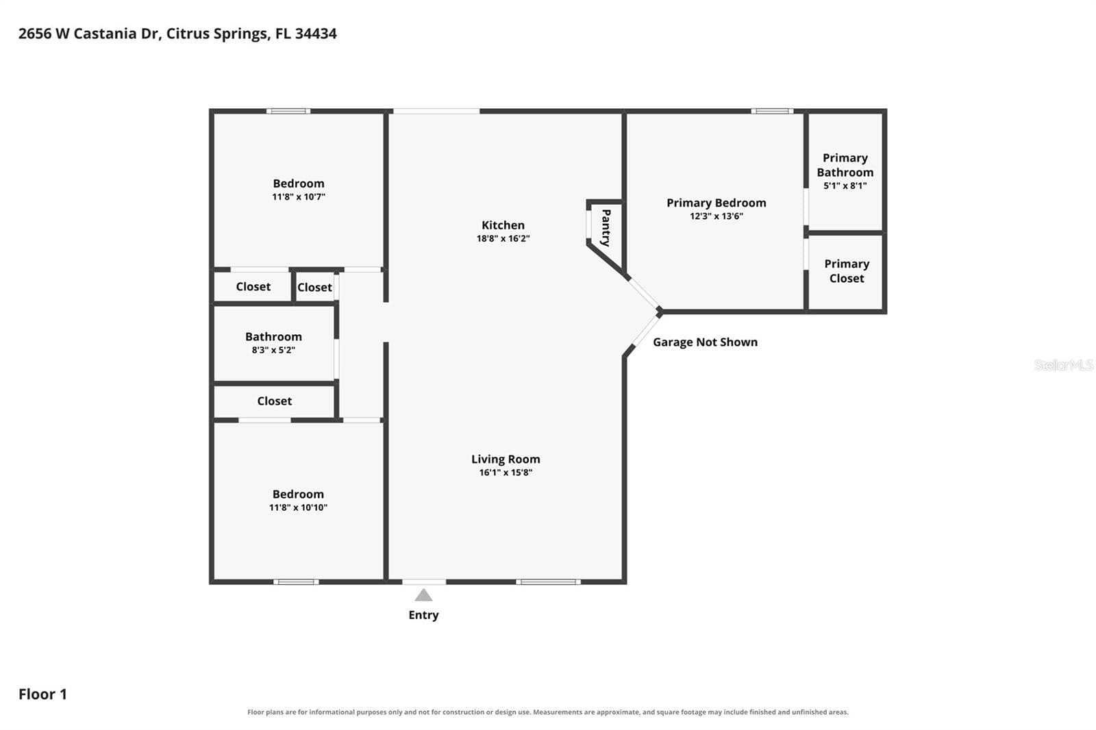 Single Family Residence at 2656 W CASTANIA DR, DUNNELLON, photo 2 of 38