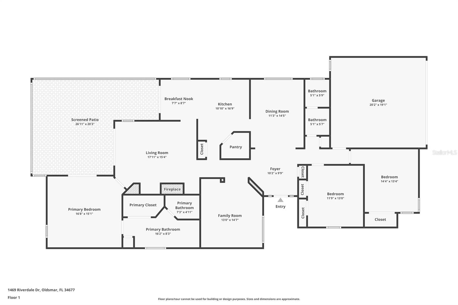 Single Family Residence at 1469 RIVERDALE DR, OLDSMAR, photo 2 of 60
