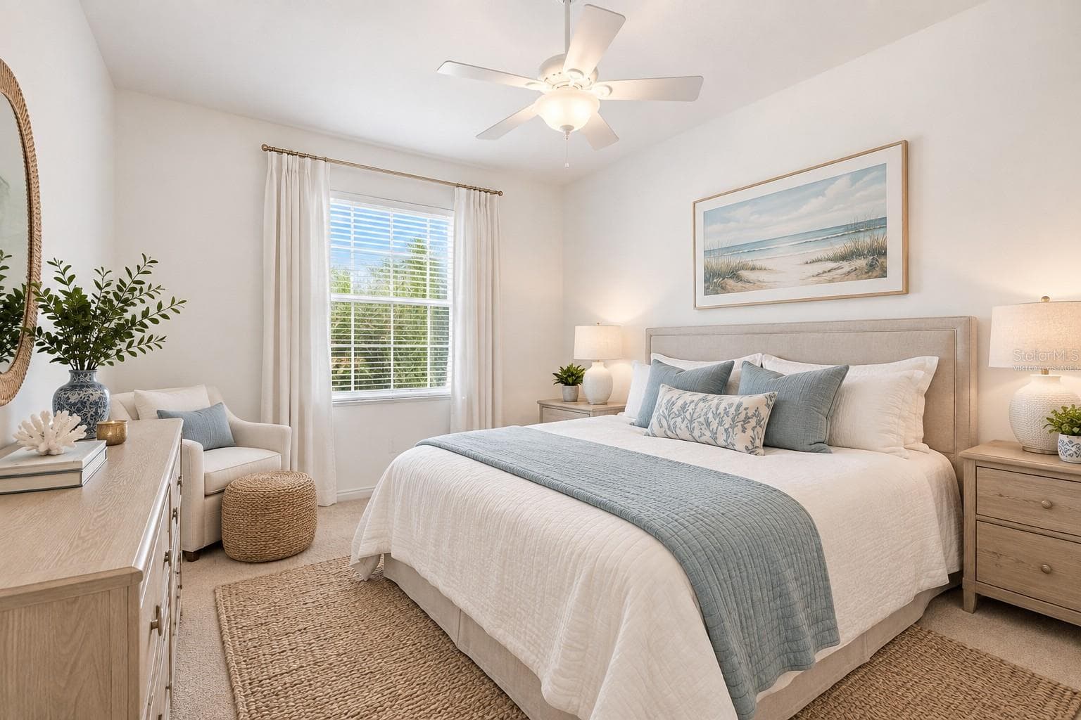 Virtually Staged Guest Room - 8492 IDLEWOOD CT, LAKEWOOD RANCH