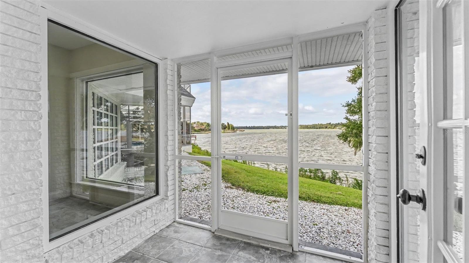 Primary Bedroom - Private Screen Porch - 5934 PIER PLACE DR, LAKELAND