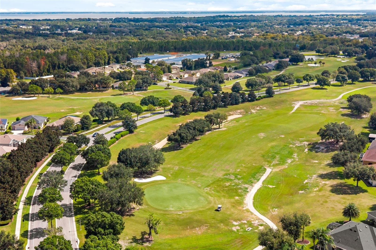 Aerial View of Arlington Ridge Golf Course - 4711 HERITAGE TRL, LEESBURG