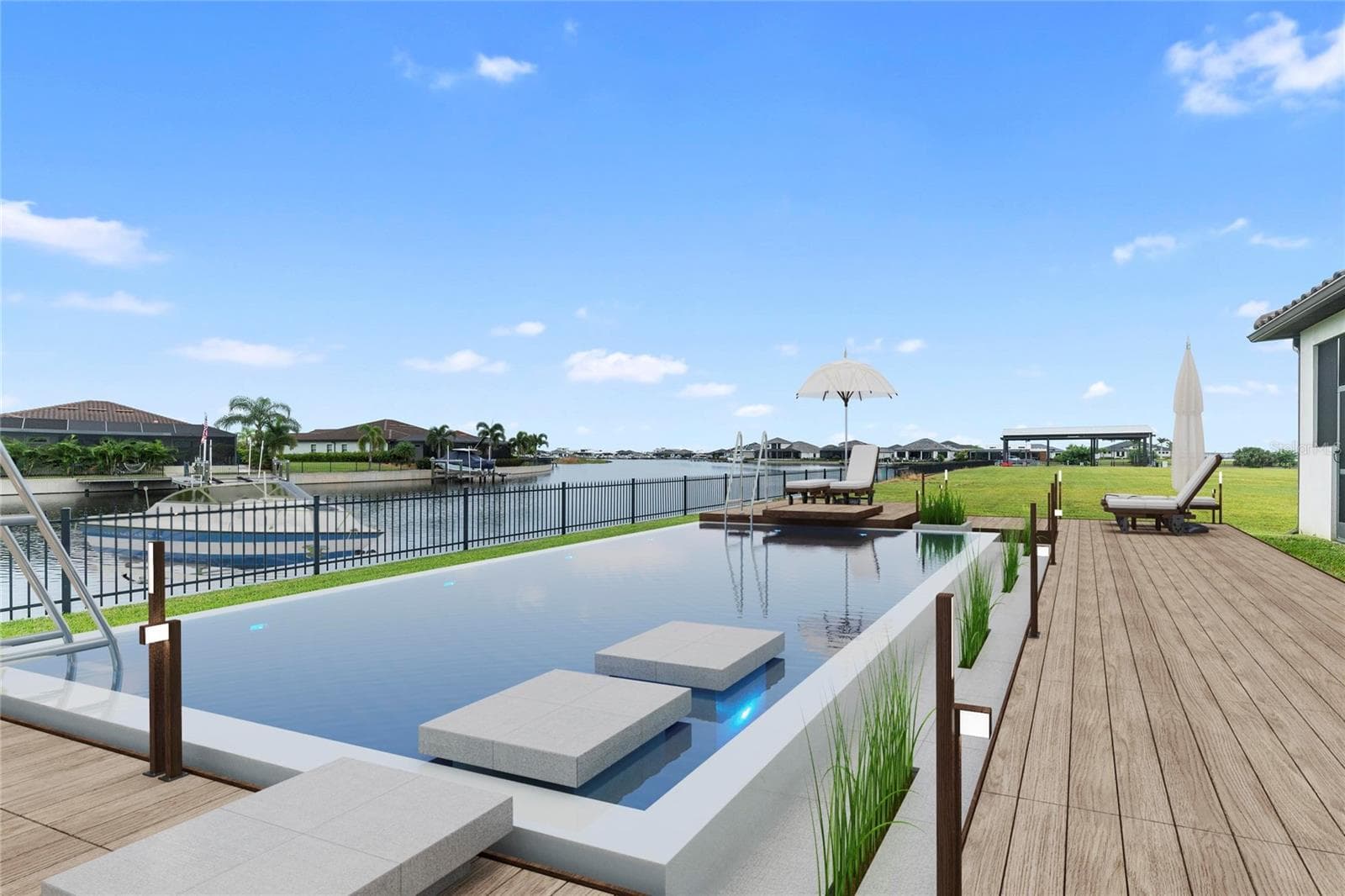 Virtual Rendering of the Pool Area - 502 16TH AVE E AVE E, PALMETTO