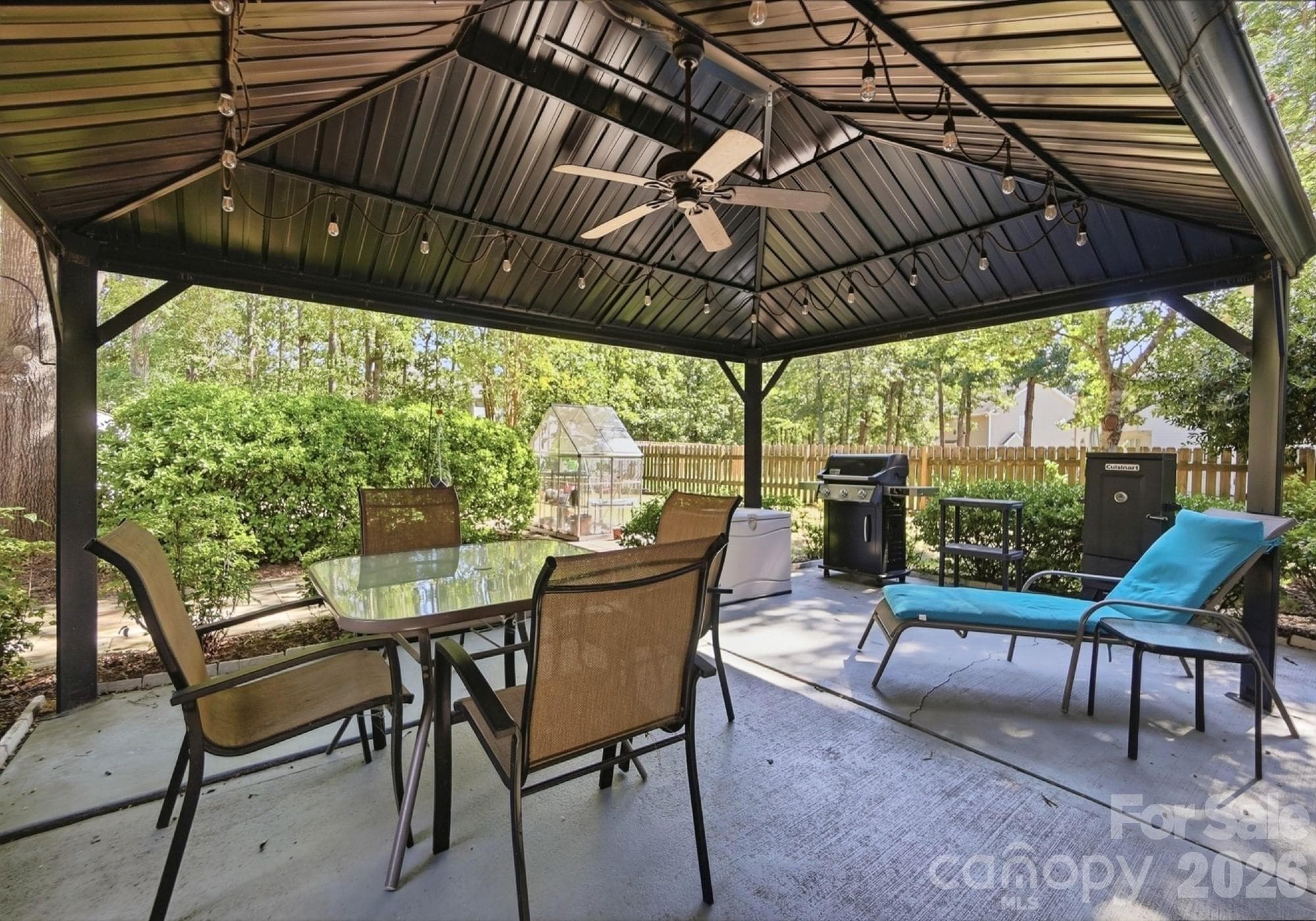 Back Patio - 3820 Alden Street, Indian Trail