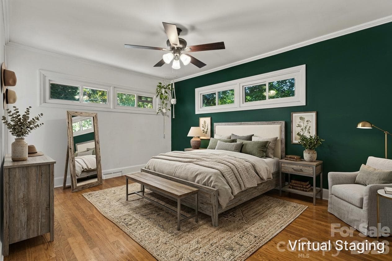 virtually staged - 6536 Reddman Road, Charlotte