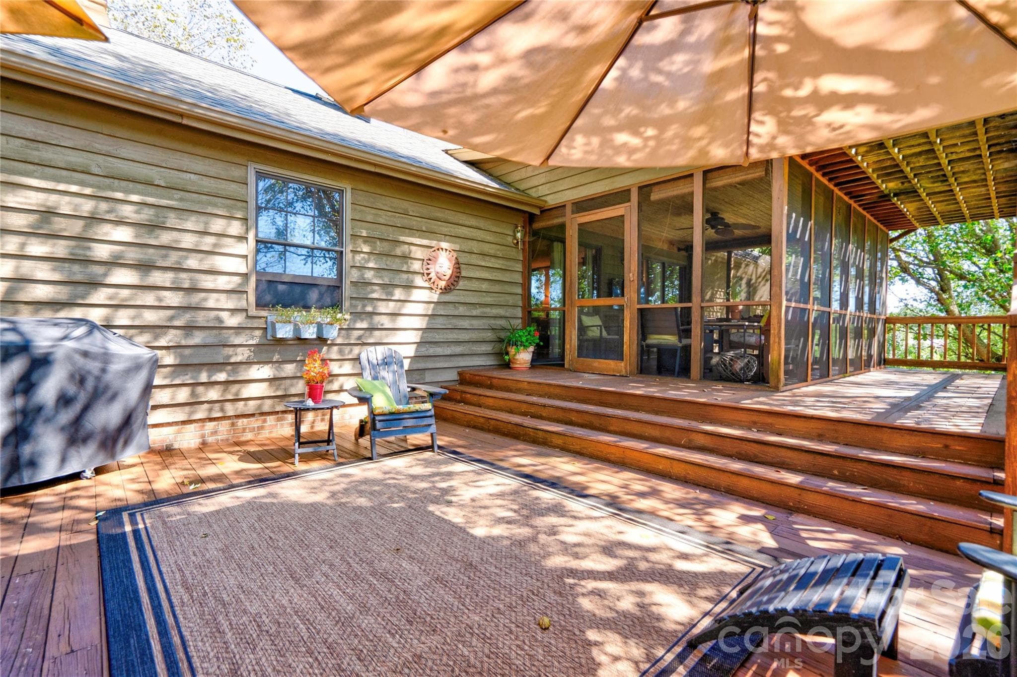 Rear Deck/Patio - 225 Hicks Hill Road, Lawndale