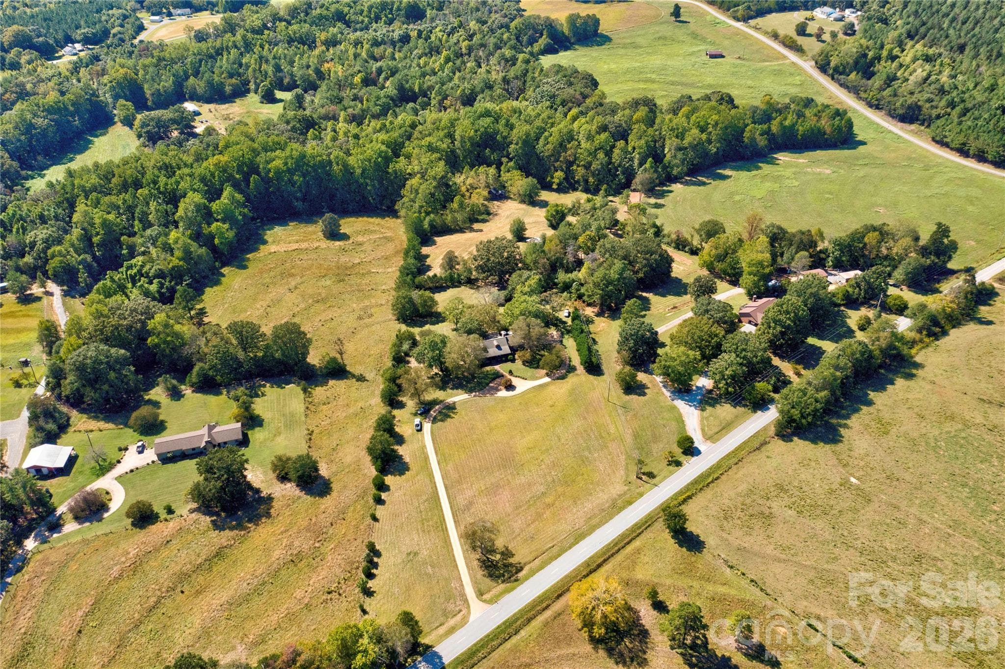 Aerial View - 225 Hicks Hill Road, Lawndale