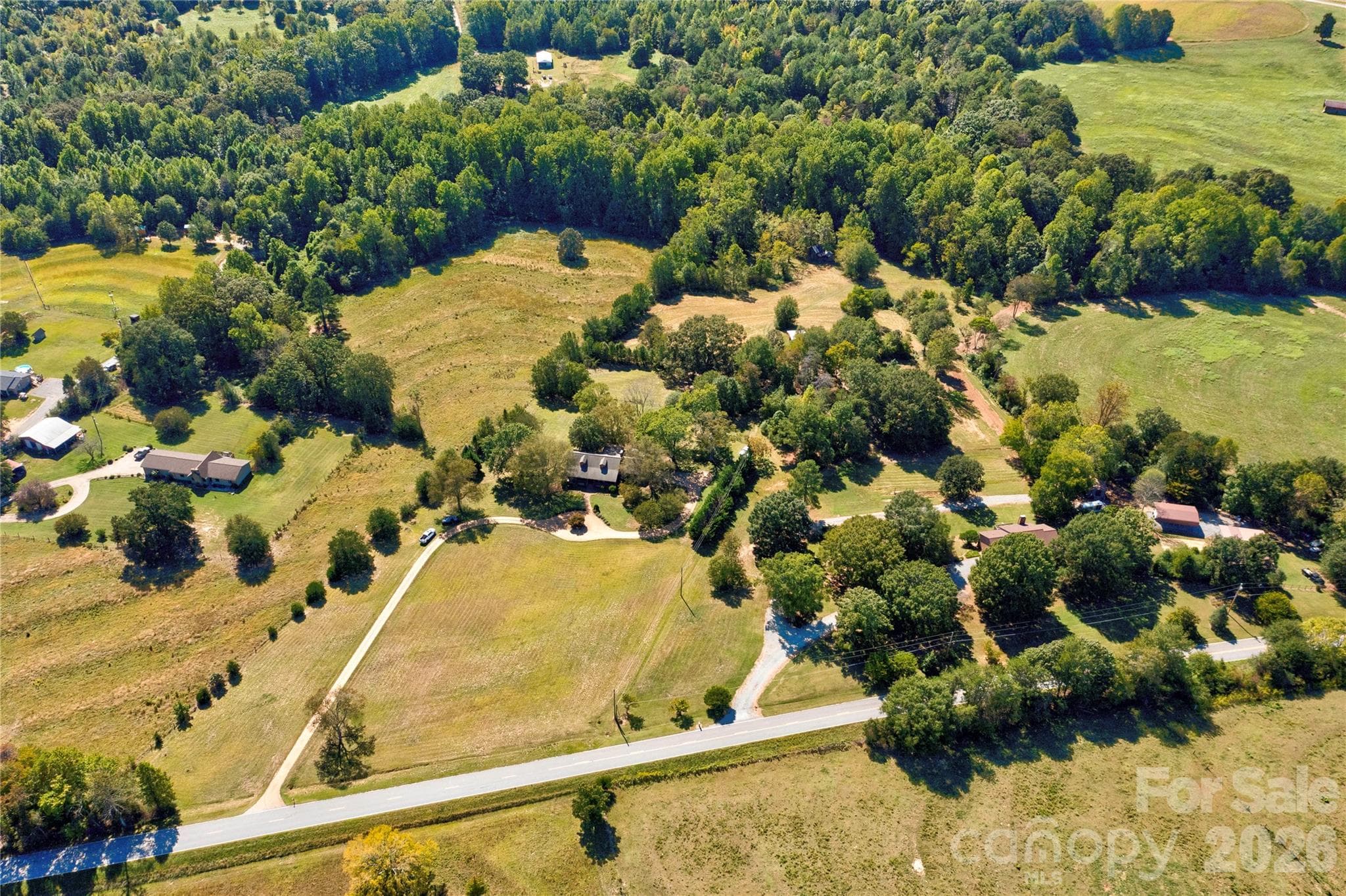 Aerial View - 225 Hicks Hill Road, Lawndale