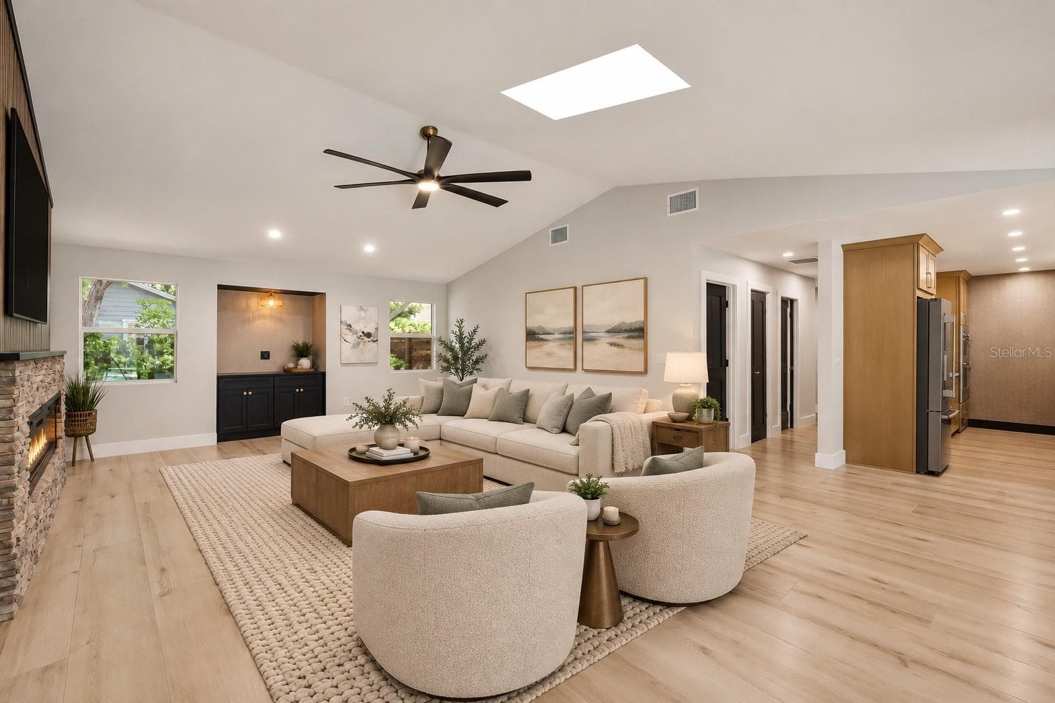 Family room - 1411 70TH ST NW, BRADENTON