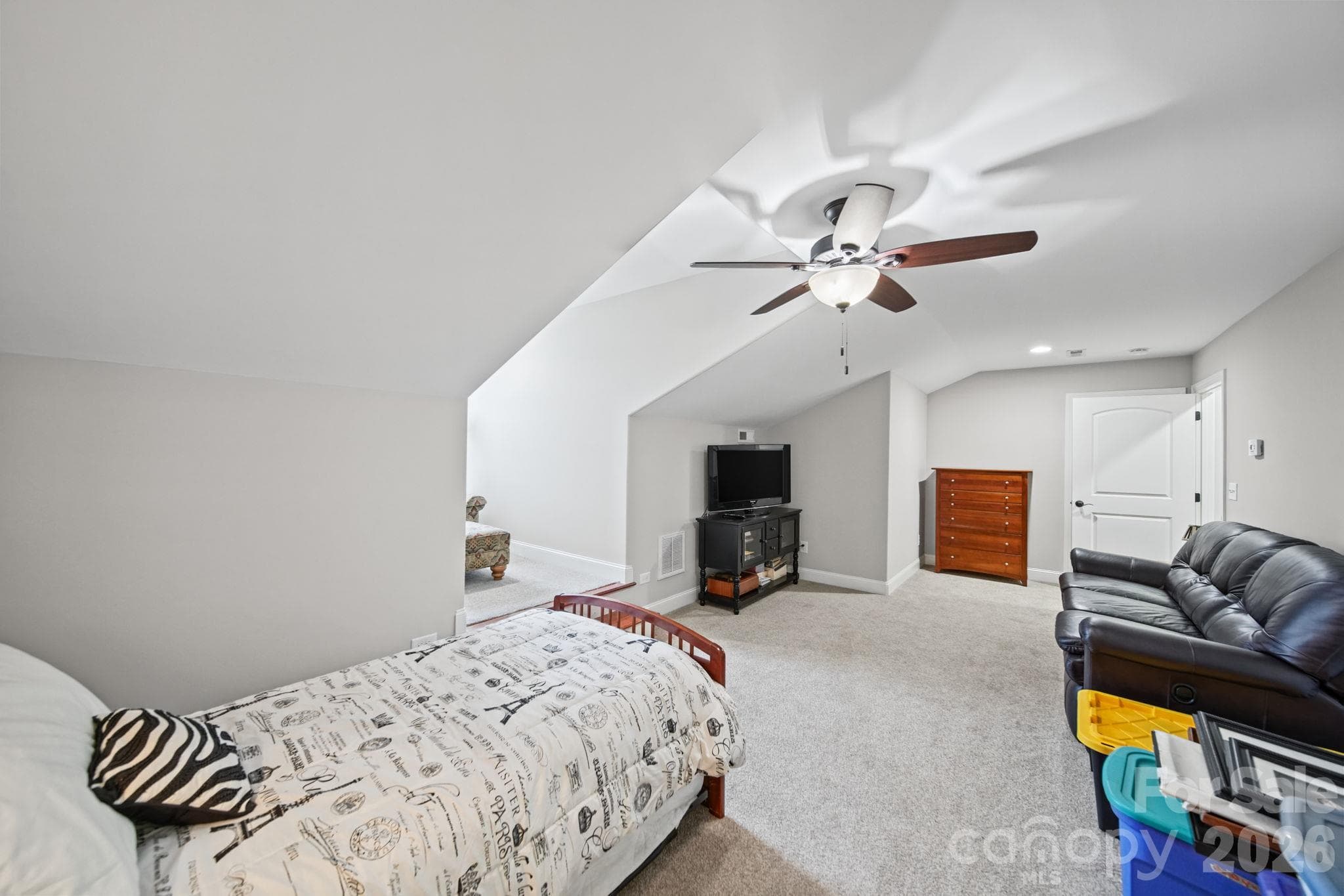 Bonus Room/Bedroom 3 Upstairs - 2367 Stardust Court, Denver
