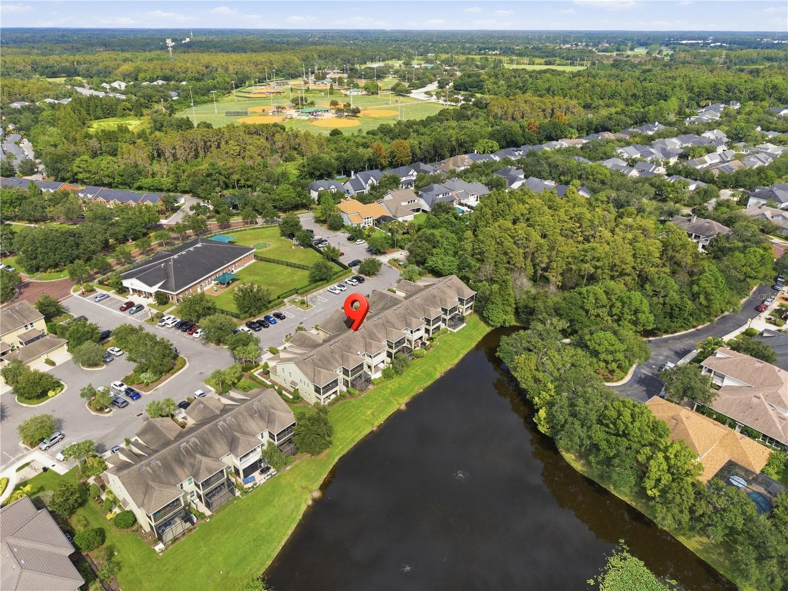 Aerial view - 11722 CASA LAGO LN, TAMPA