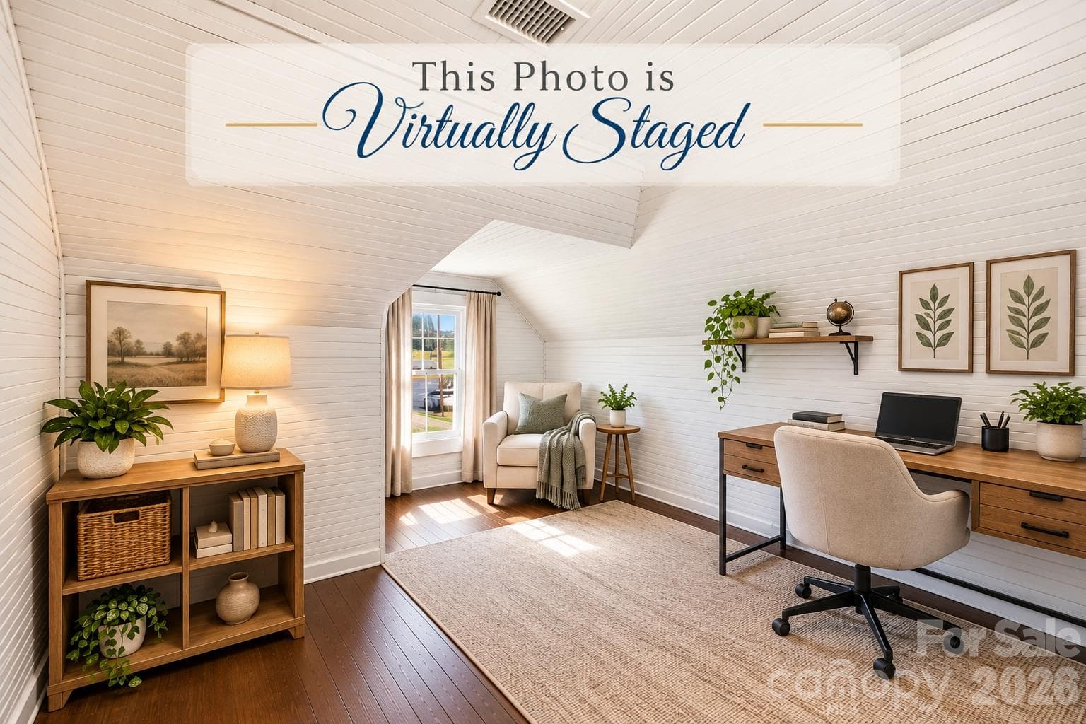 Flex space virtually staged - 322 E Main Street, Maiden