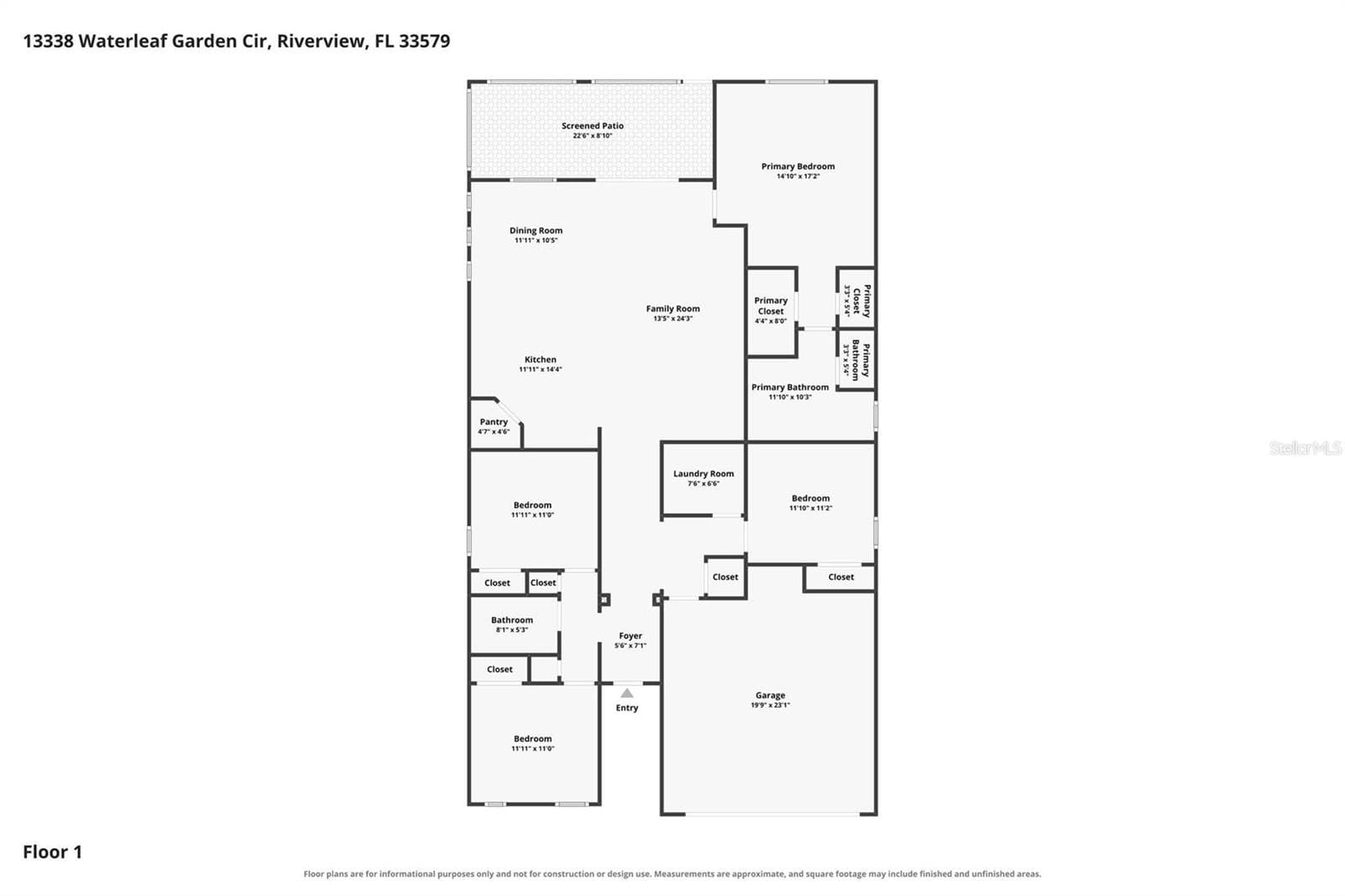 Single Family Residence at 13338 WATERLEAF GARDEN CIR, RIVERVIEW, photo 6 of 66
