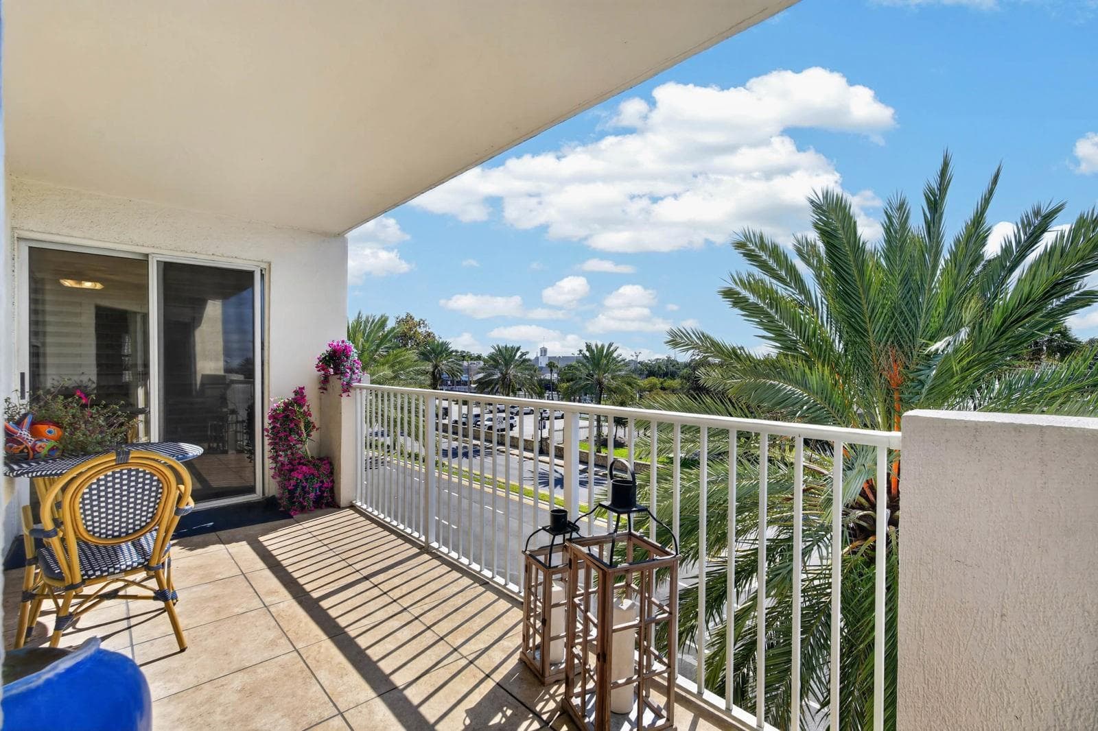 LIVING ROOM BALCONY - 1 JOHN ANDERSON DR #301, ORMOND BEACH