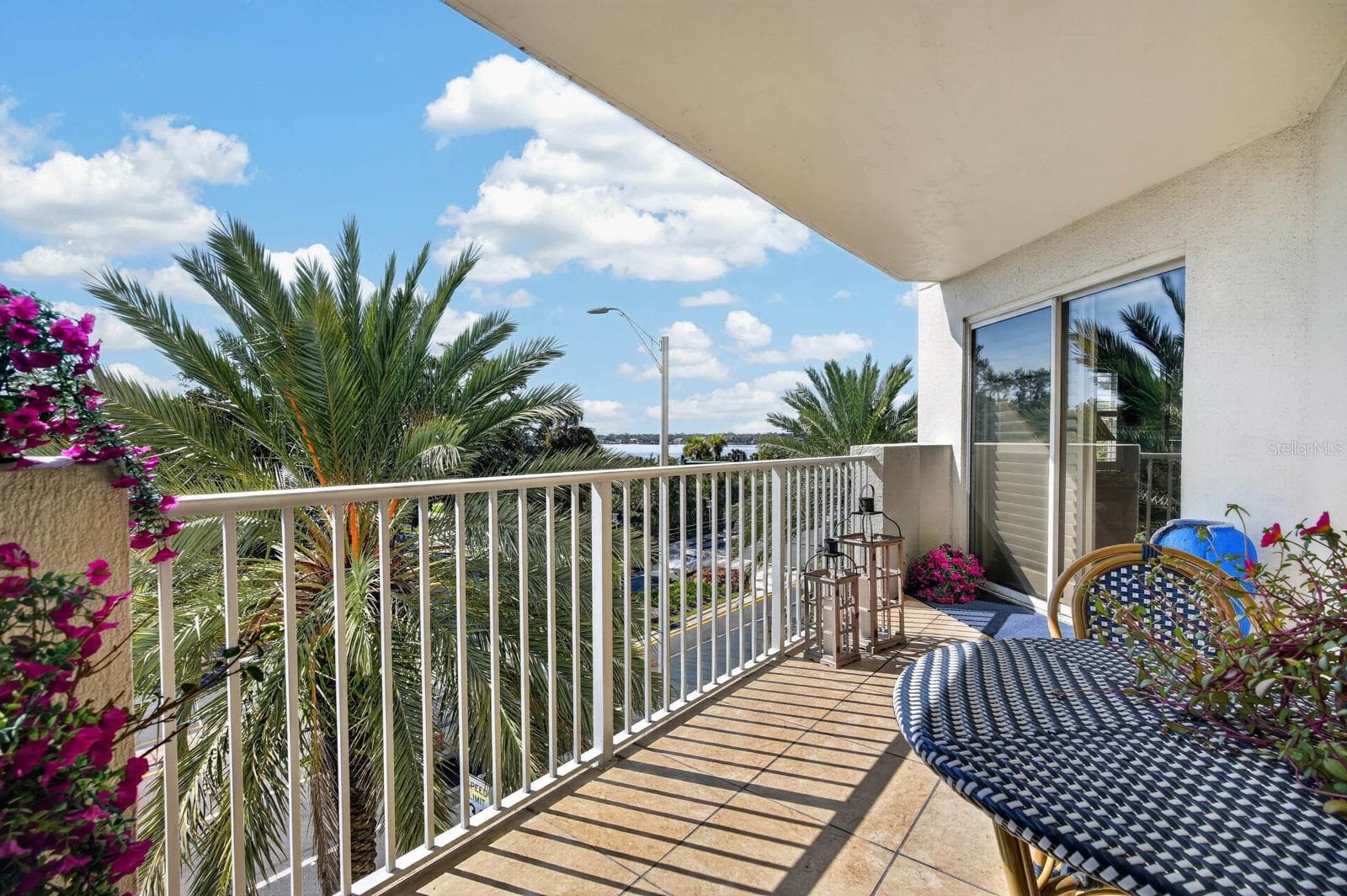 LIVING ROOM BALCONY - 1 JOHN ANDERSON DR #301, ORMOND BEACH