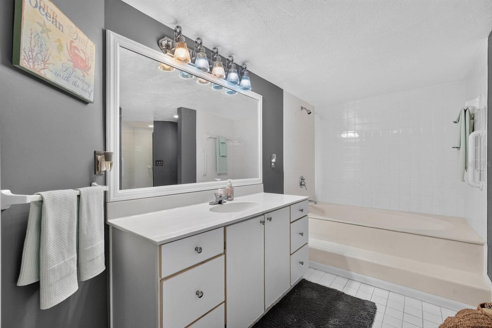 PRIMARY BATHROOM - 1 JOHN ANDERSON DR #301, ORMOND BEACH