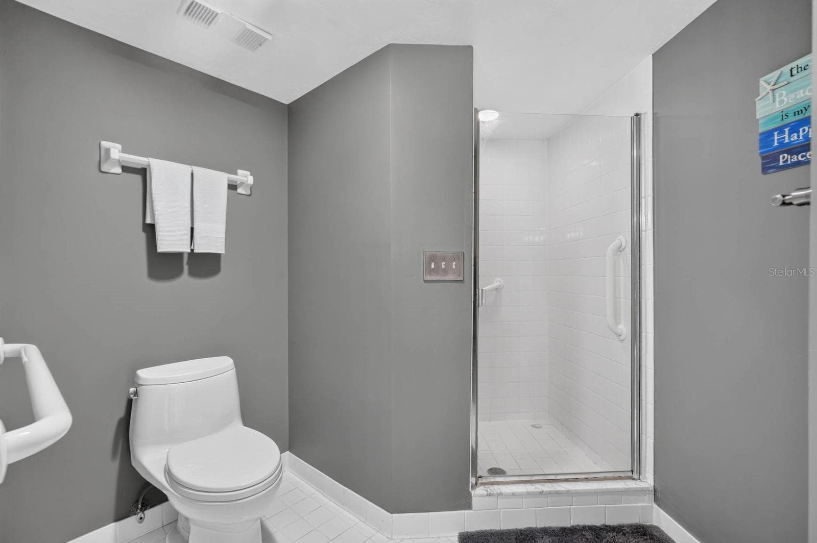 PRIMARY BATHROOM - 1 JOHN ANDERSON DR #301, ORMOND BEACH