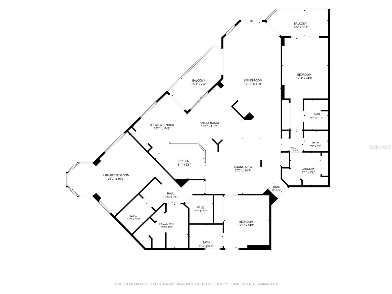 UNIT 301 FLOOR PLAN - 1 JOHN ANDERSON DR #301, ORMOND BEACH