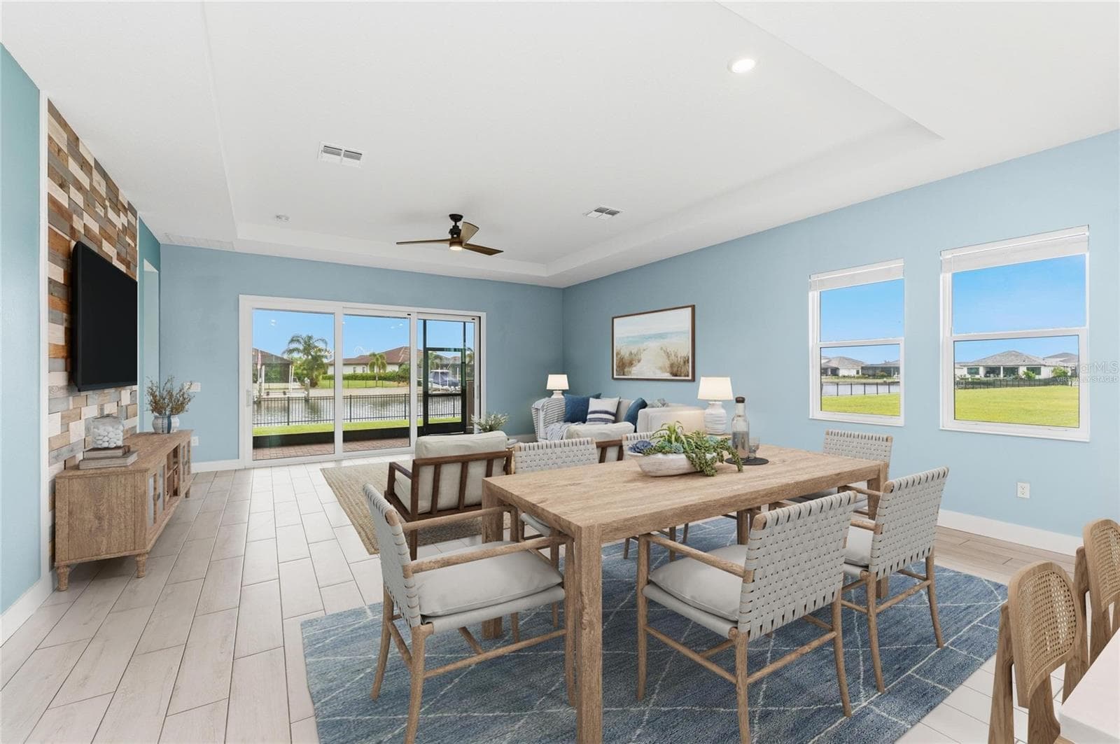 Virtually staged Dining Room - 502 16TH AVE E AVE E, PALMETTO