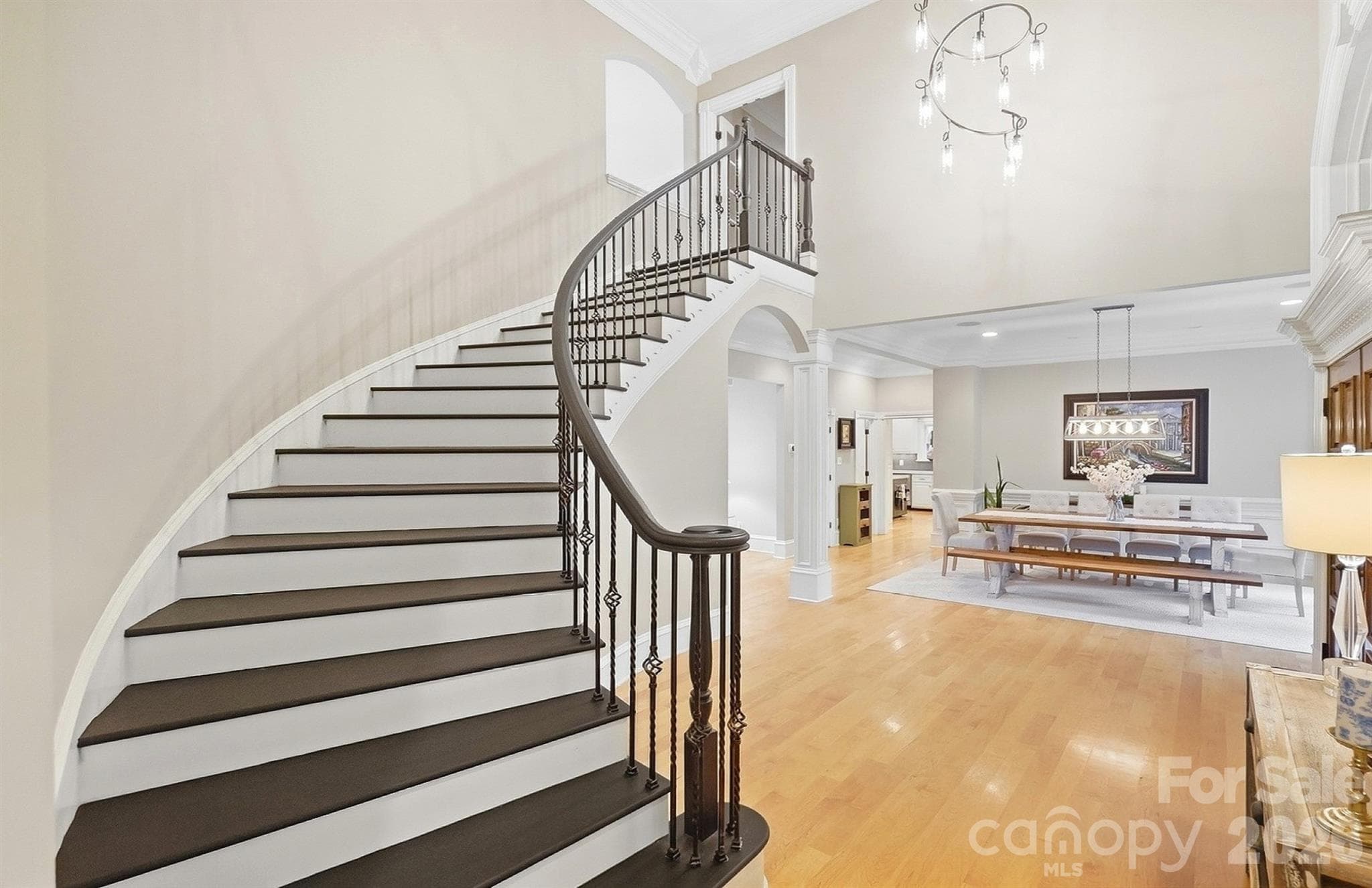 Grand Staircase - 2930 Sweetgrass Lane, Monroe