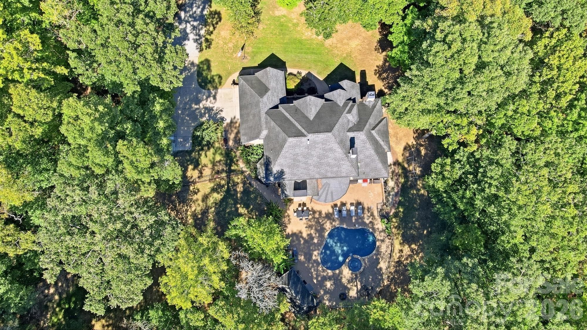 Secluded 3 acre Lot - 2930 Sweetgrass Lane, Monroe