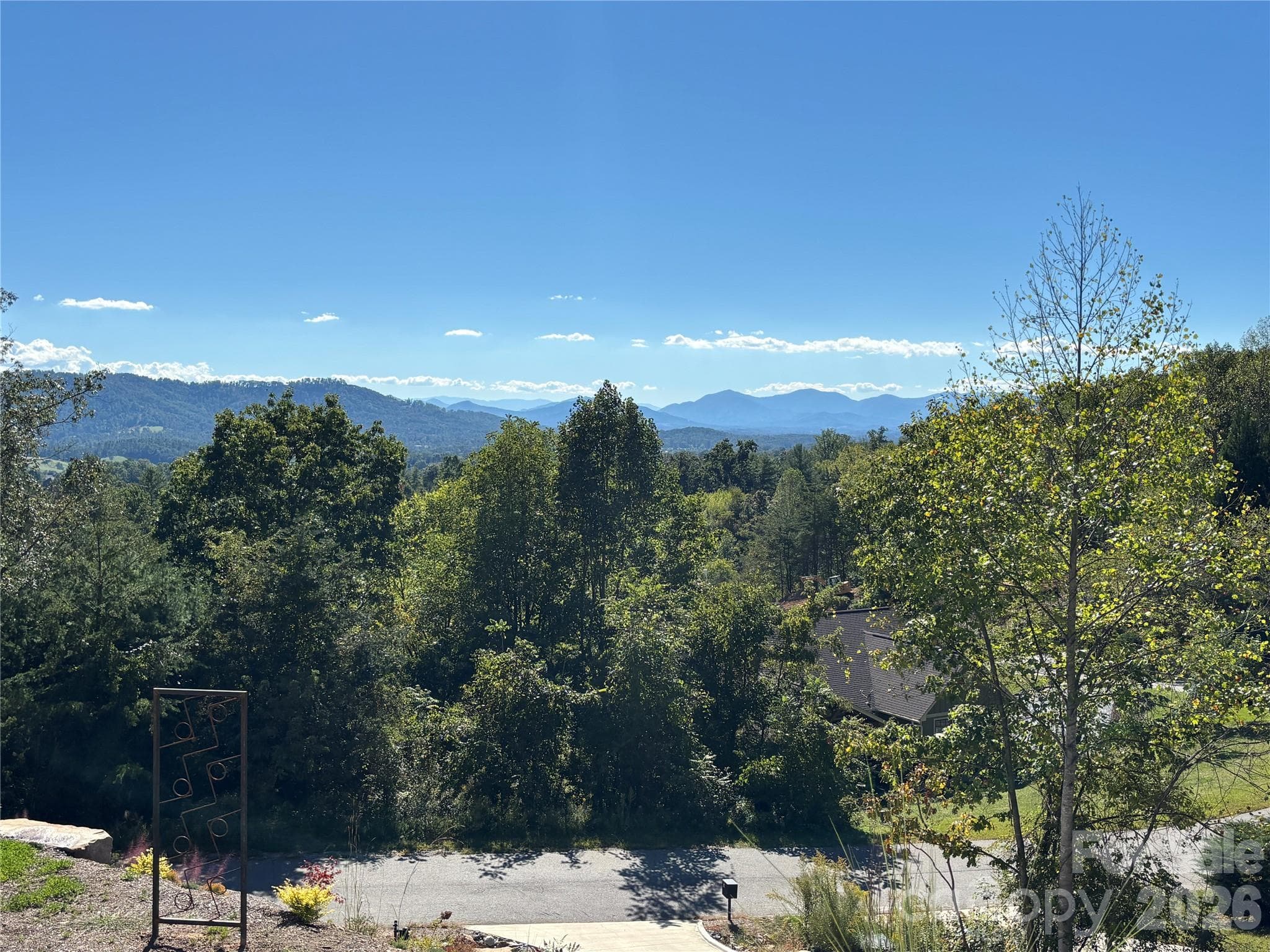 Mountain Range from 50 Hawtree Court Driveway - 66 HawTree Court, Weaverville