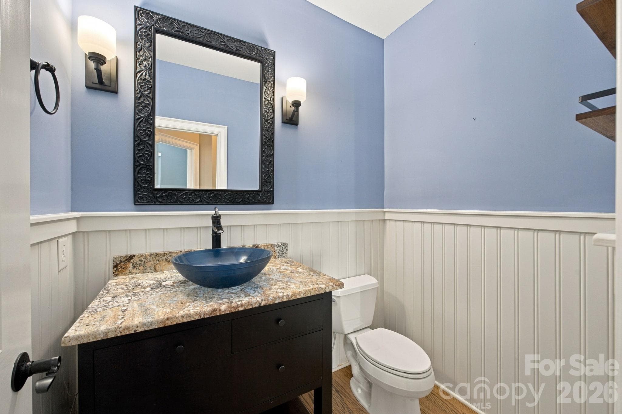 Main level half-bath - 7481 Brotherton Road, Denver