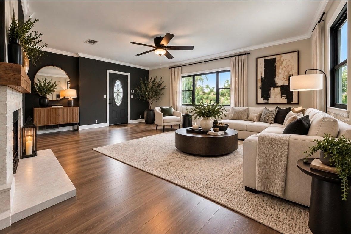 VIRTUALLY STAGED - 6567 WOODLAND DR, KEYSTONE HEIGHTS