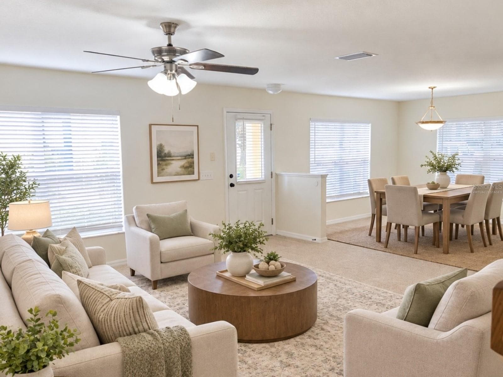 Virtually Staged - Family/Dining - 3438 CASTLE STONE CT, VALRICO