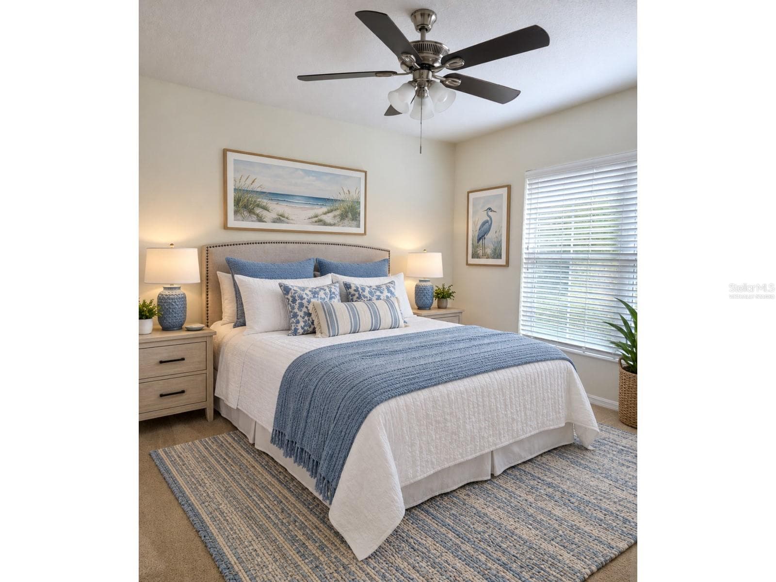 Virtually Staged -Primary Bedroom - 3438 CASTLE STONE CT, VALRICO