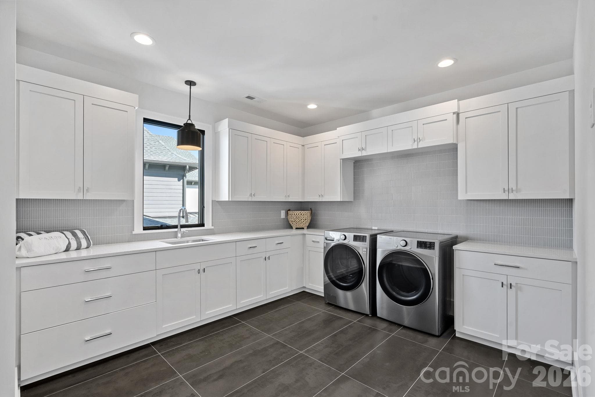 Upper- Level Laundry Room - 17811 Largo Place, Cornelius